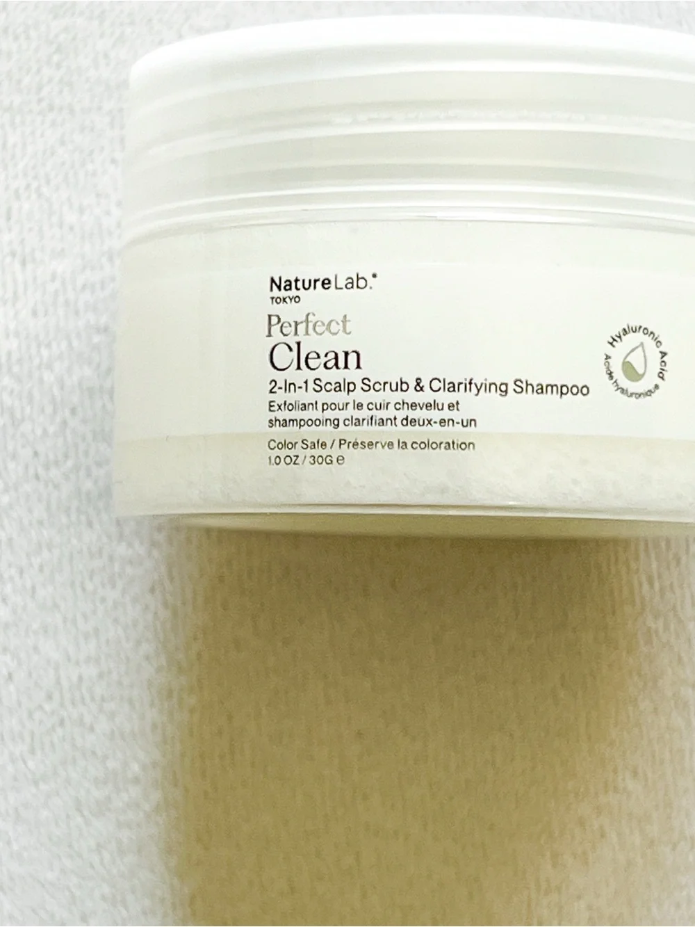 Nature Lab Perfect Clean 2-in-1 Scalp Scrub & Clarifying Shampoo - White